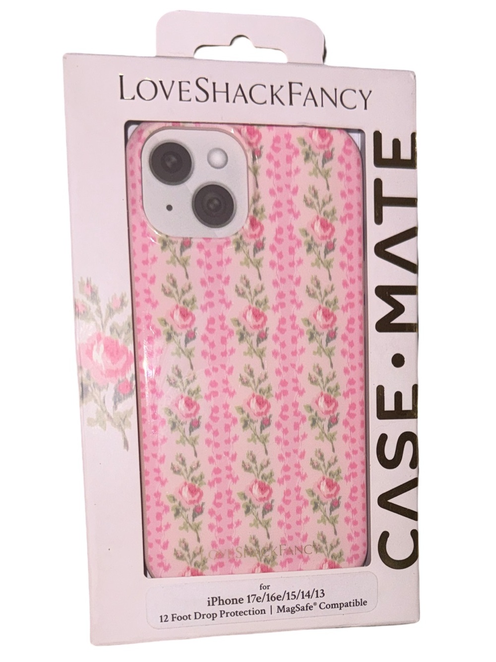 LoveShackFancy × Target Case-Mate Blooming Heirloom iPhone 17e/16e/15/14/13
NIB